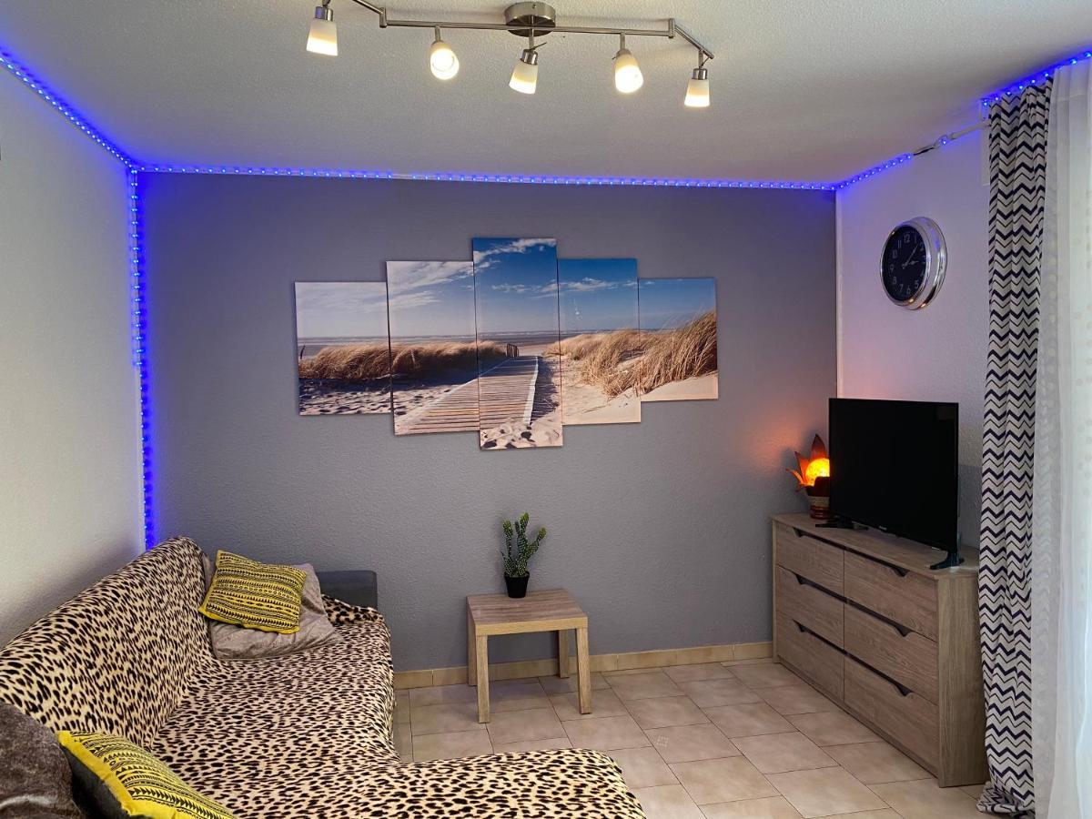 T2 Rdc A Canet En Roussillon Europa 4 Pers ,Piscine,Clim, Tennis, Parking Bagian luar foto