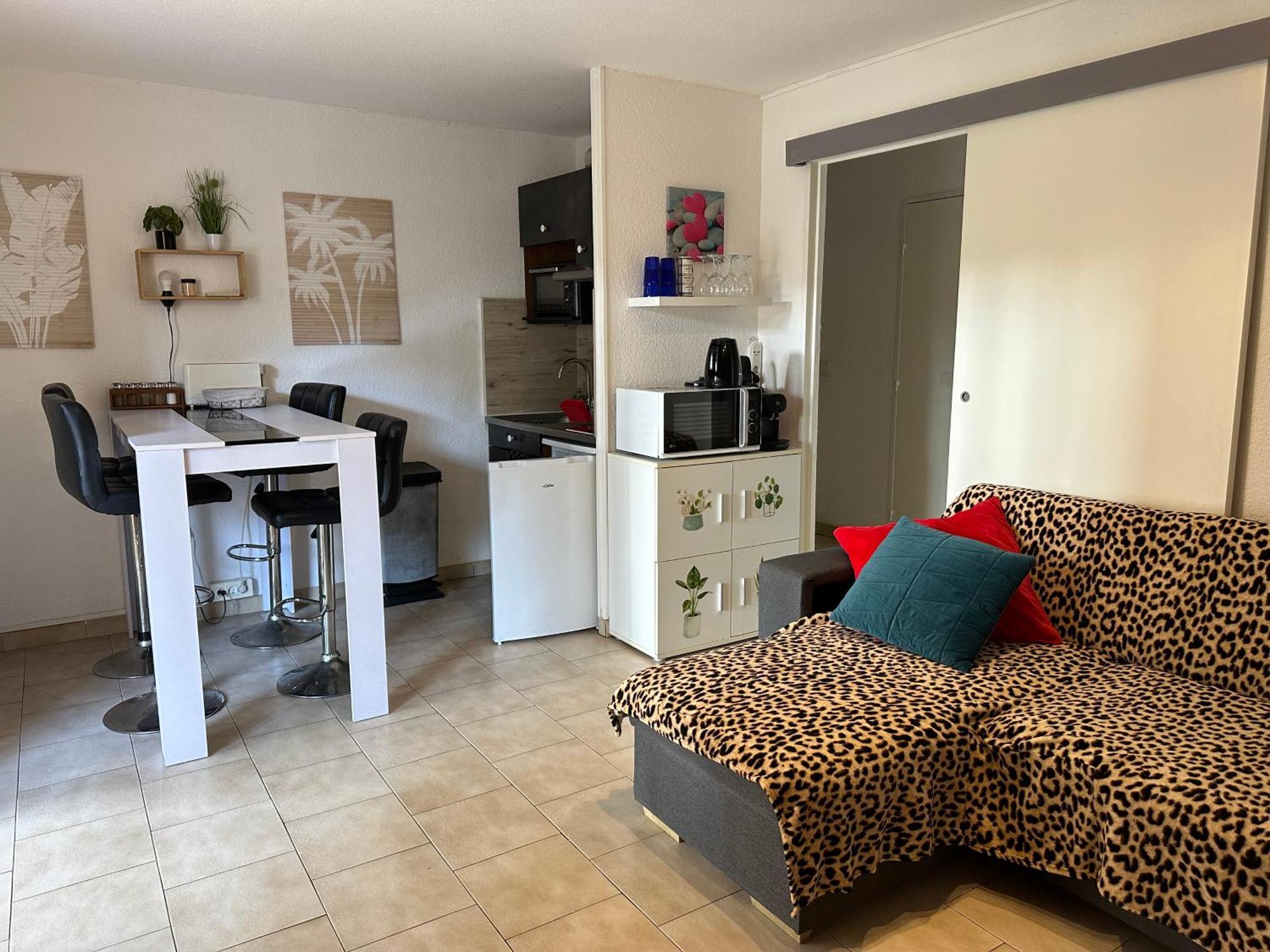 T2 Rdc A Canet En Roussillon Europa 4 Pers ,Piscine,Clim, Tennis, Parking Bagian luar foto
