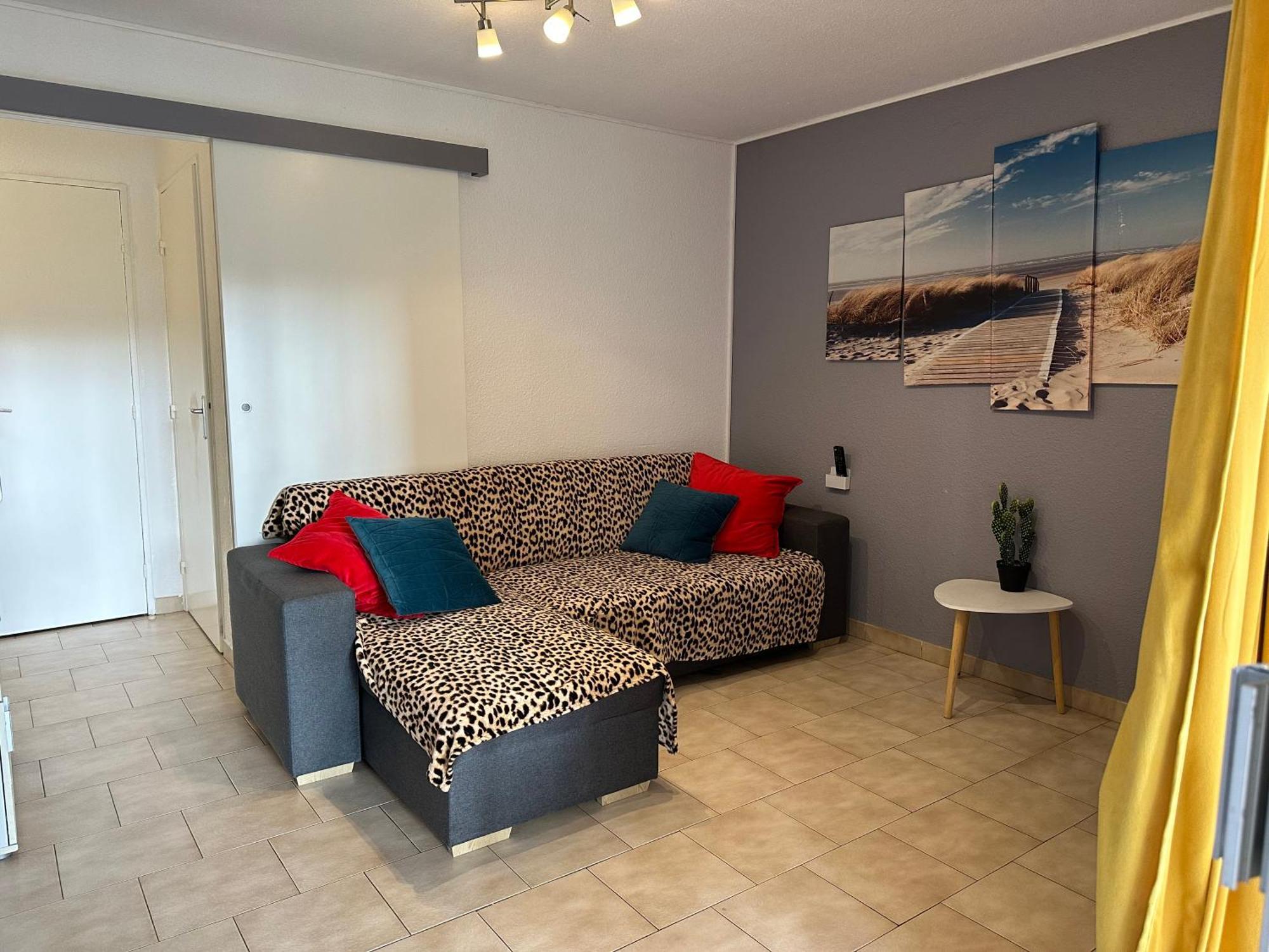 T2 Rdc A Canet En Roussillon Europa 4 Pers ,Piscine,Clim, Tennis, Parking Bagian luar foto