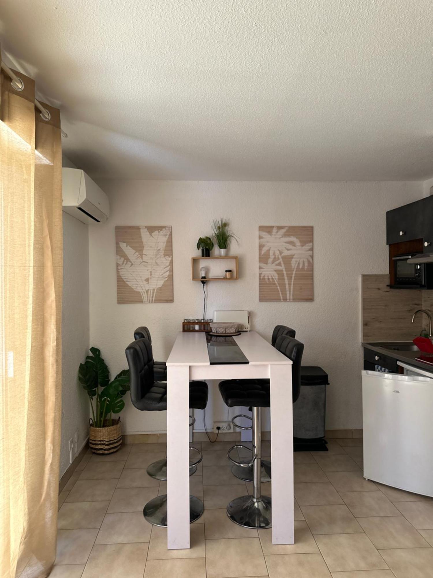 T2 Rdc A Canet En Roussillon Europa 4 Pers ,Piscine,Clim, Tennis, Parking Bagian luar foto