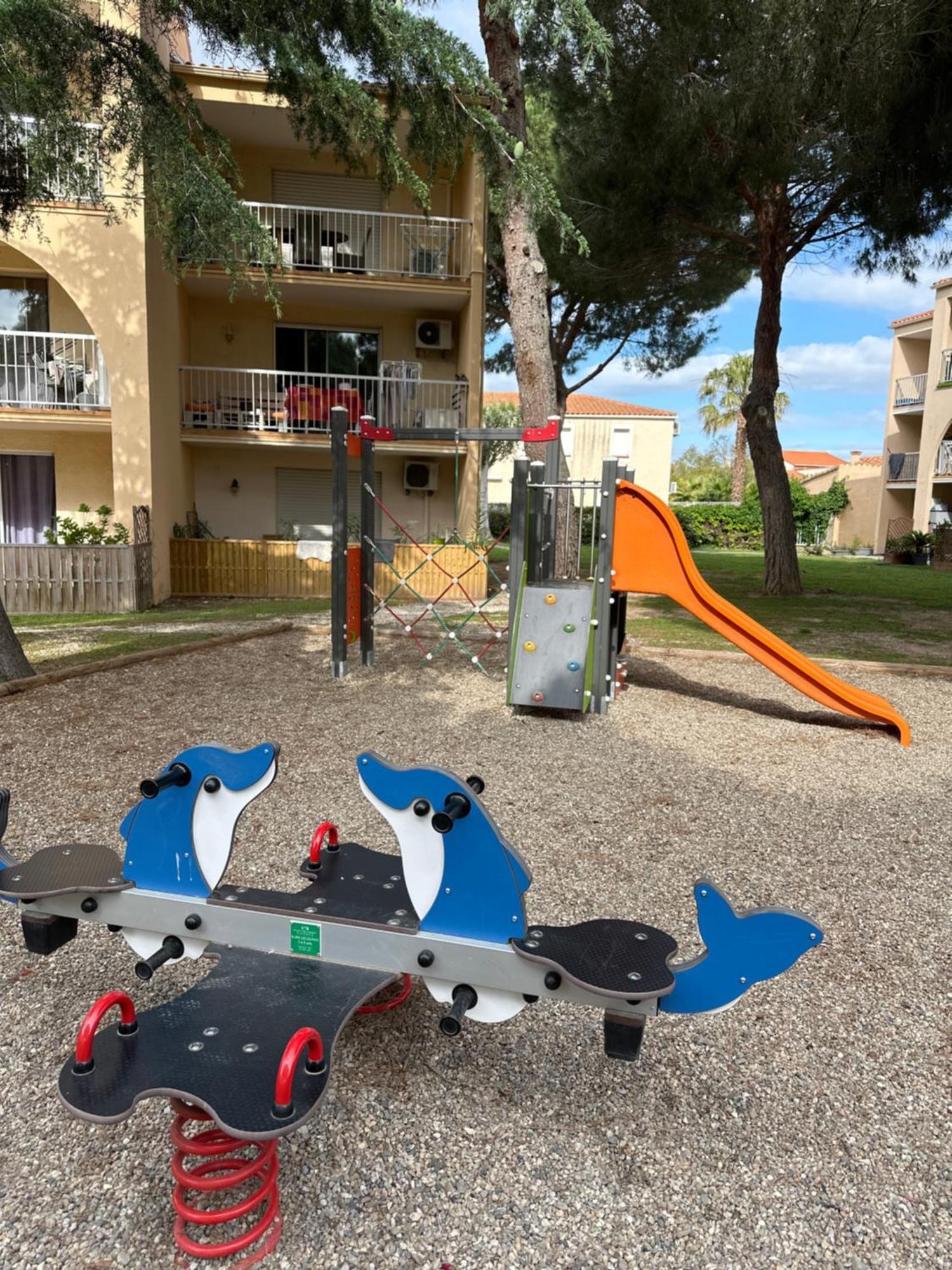 T2 Rdc A Canet En Roussillon Europa 4 Pers ,Piscine,Clim, Tennis, Parking Bagian luar foto