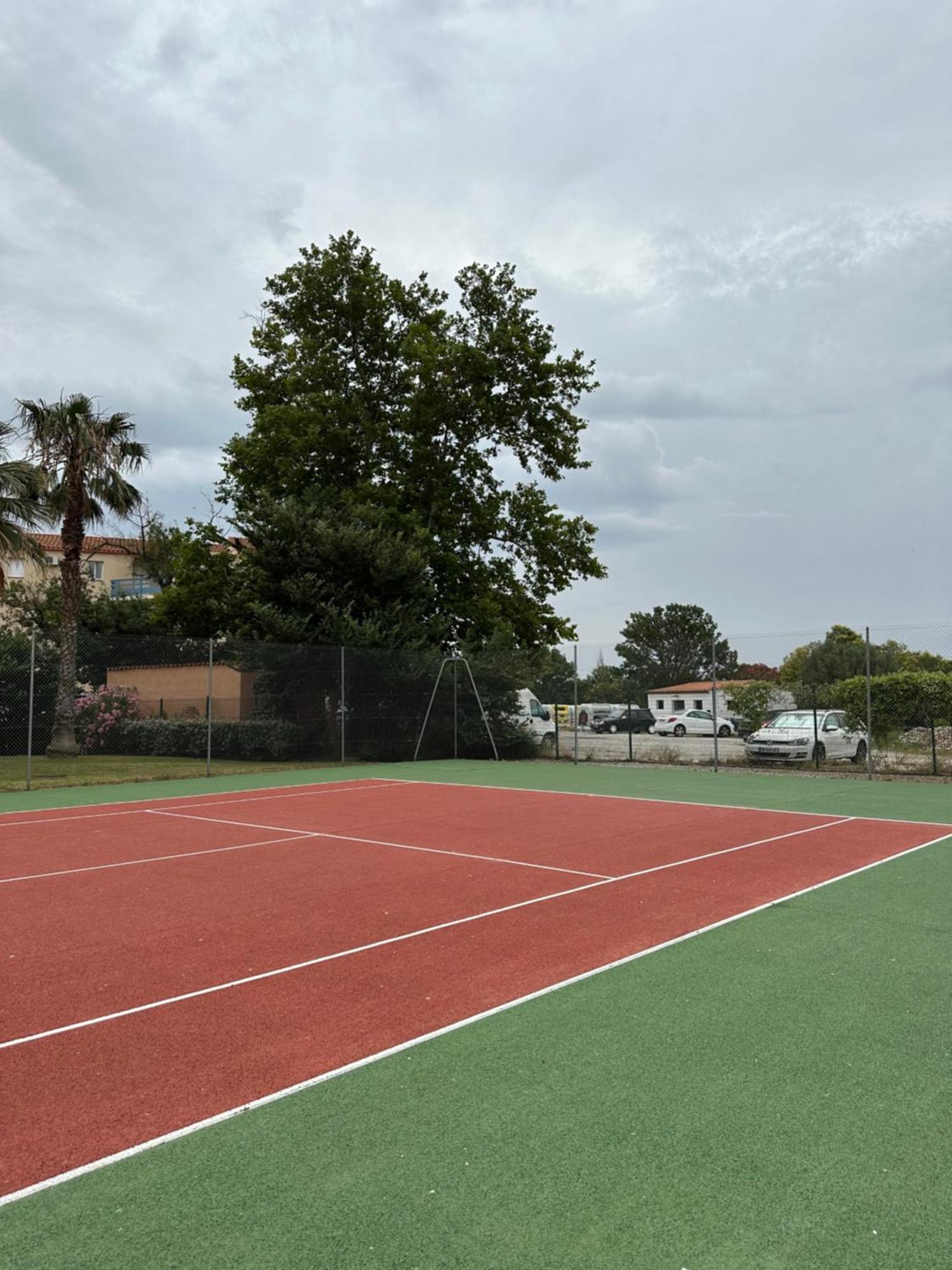 T2 Rdc A Canet En Roussillon Europa 4 Pers ,Piscine,Clim, Tennis, Parking Bagian luar foto